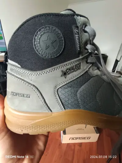 Botas de seguridad Norseg moto chaleco lopez - miniatura 6