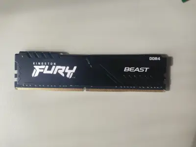 Memoria RAM Kingston Fury Beast DDR4 16gb - miniatura 1