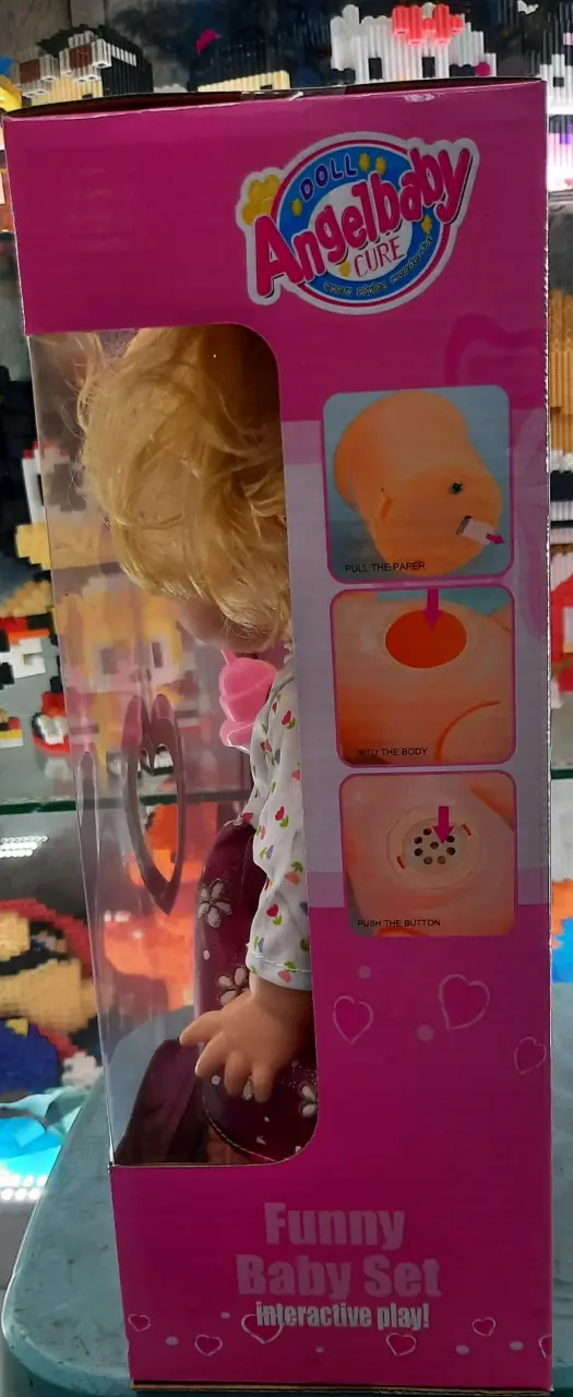 Muñeca interactiva Angel Baby con accesorios - 5