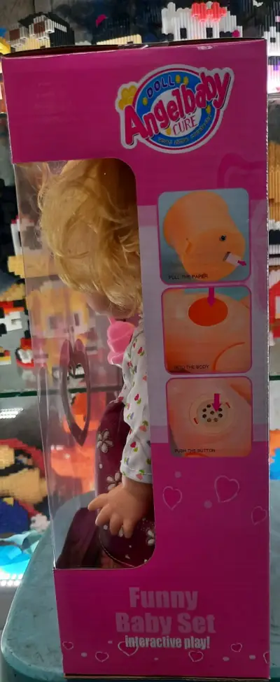 Muñeca interactiva Angel Baby con accesorios - miniatura 5