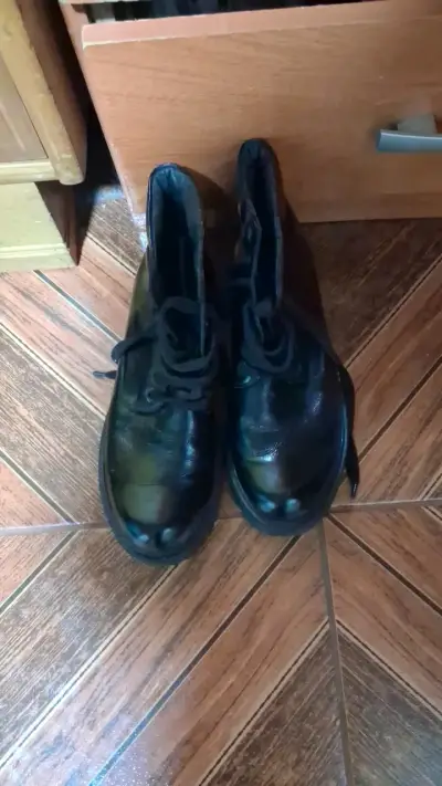 Botas de gamuza marrón para mujer - miniatura 3