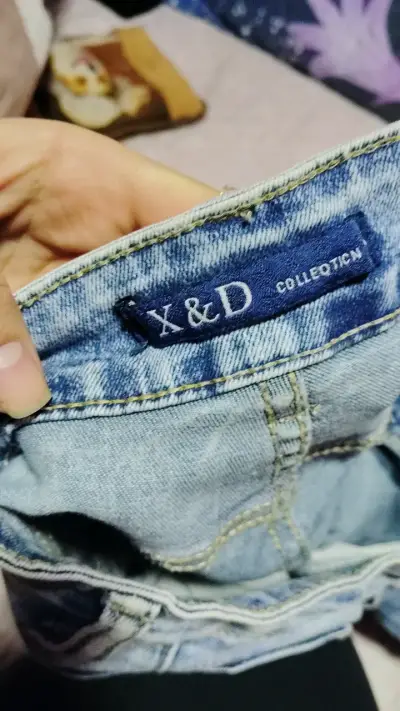 Pantalones cargo de mezclilla X&D - miniatura 3