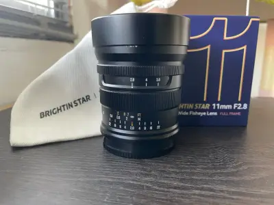 Lente ojo de pez Brightin Star 11mm F2.8 II - miniatura 1