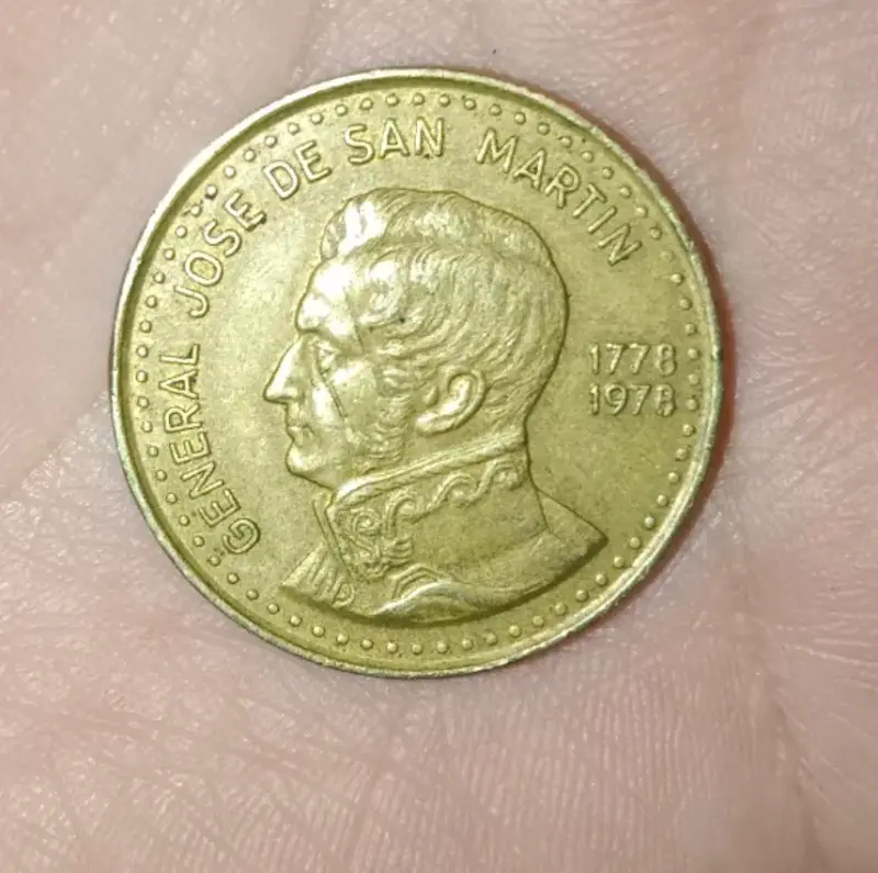 100 pesos argentinos 1978 - 1