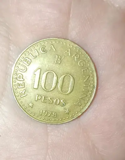 100 pesos argentinos 1978 - miniatura 2
