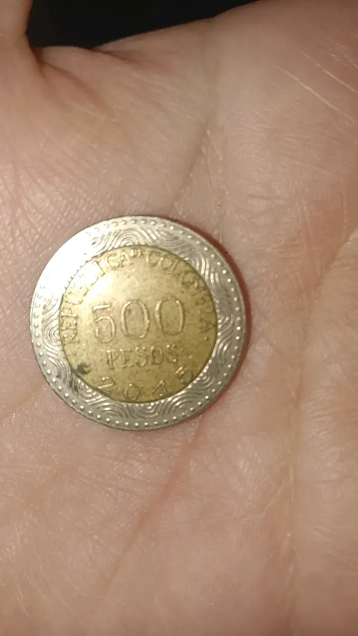 500 pesos colombianos 2015 - 2