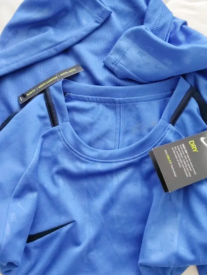 Polera Nike Dry Fit NUEVA Azul hombre - 2