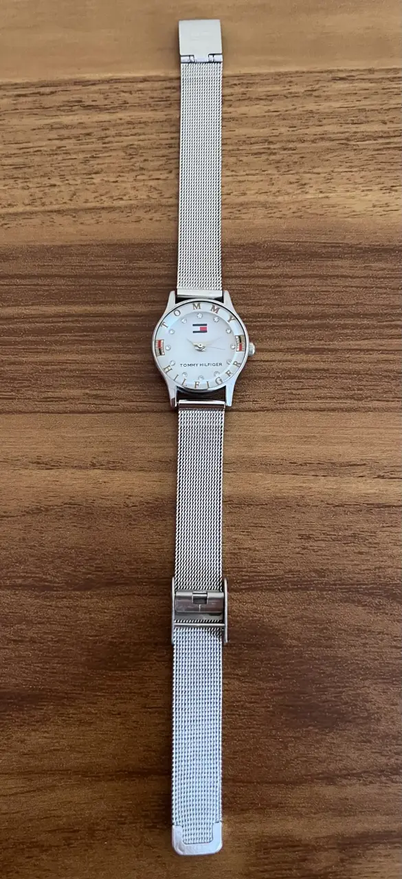 Reloj Tommy Hilfiger réplica plateado para mujer - 1