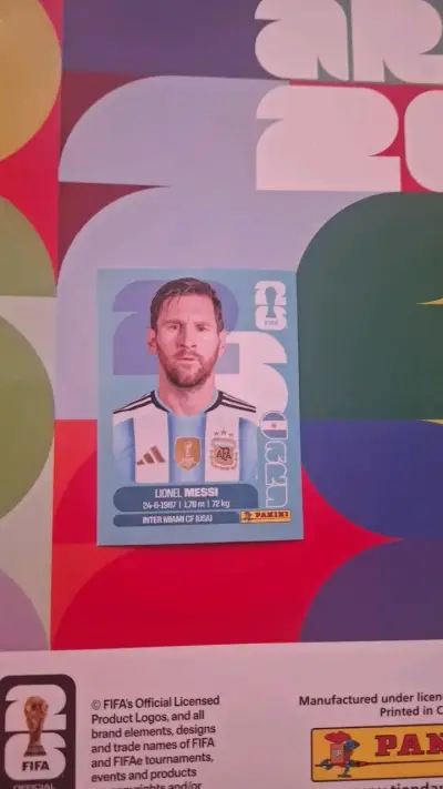 Lámina Panini Lionel Messi FIFA 2026 - miniatura 1
