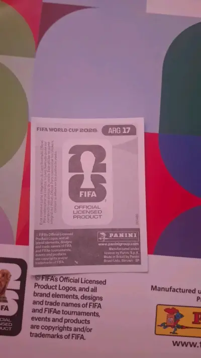 Lámina Panini Lionel Messi FIFA 2026 - miniatura 2