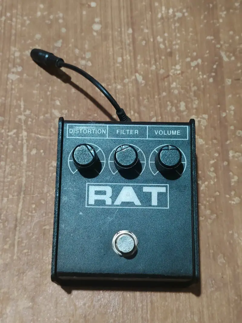 Pedal de distorsión ProCo RAT clásico