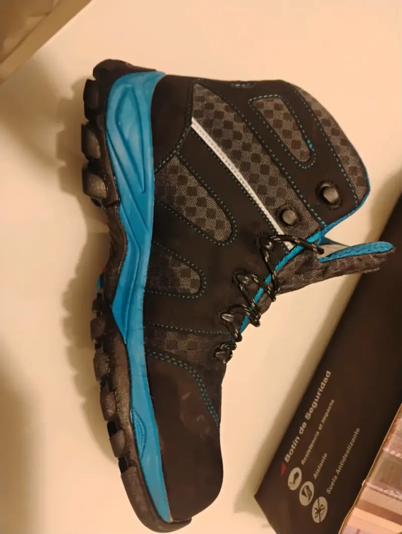 Botas de seguridad Legend negras y azules - 3