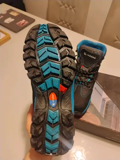 Botas de seguridad Legend negras y azules - miniatura 4