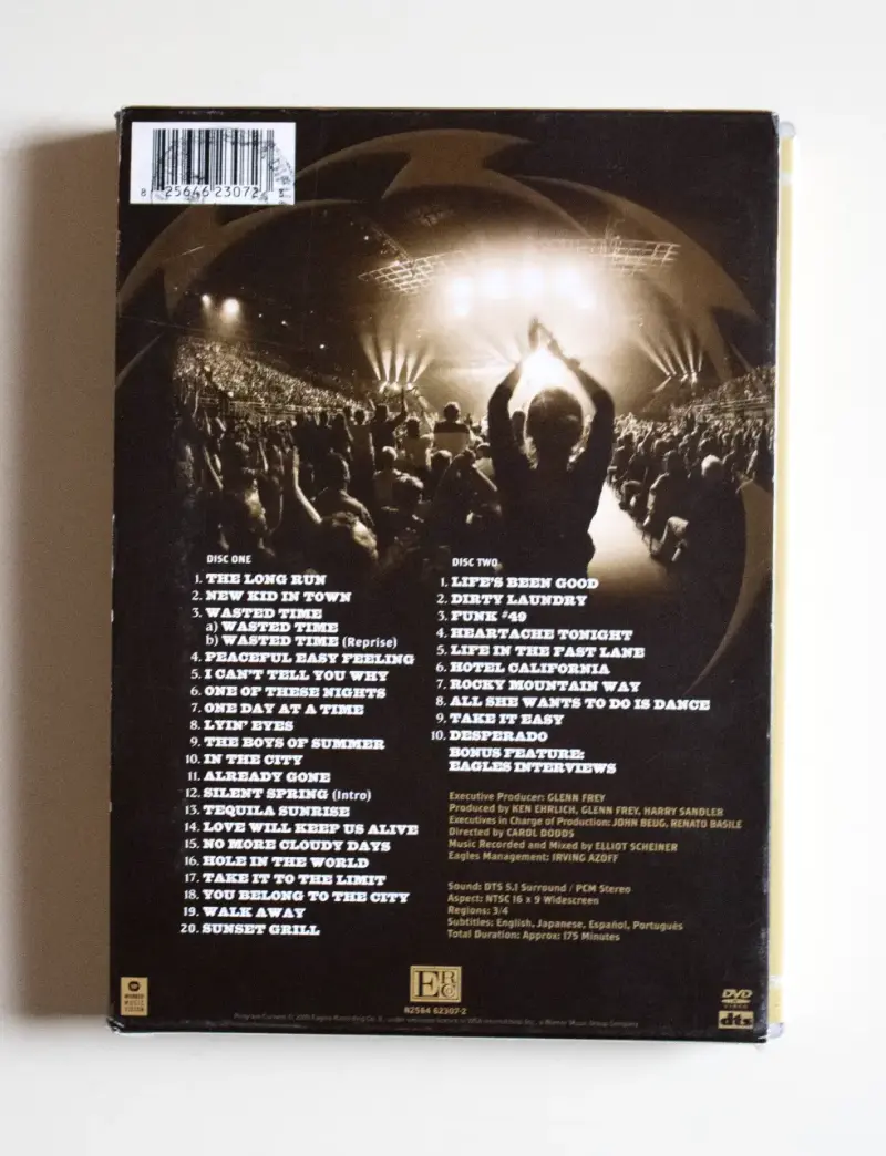 DVD Eagles Farewell Tour en vivo desde Melbourne - 6