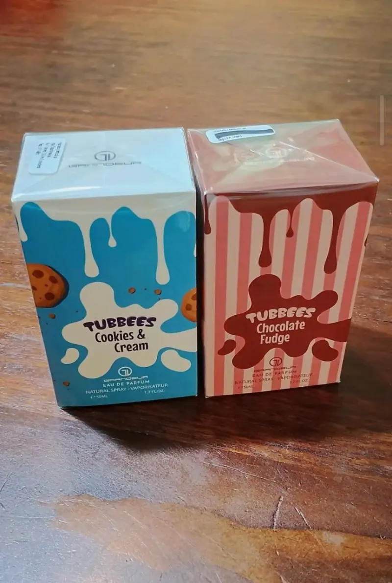 Set 2 Perfumes Tubbees originales