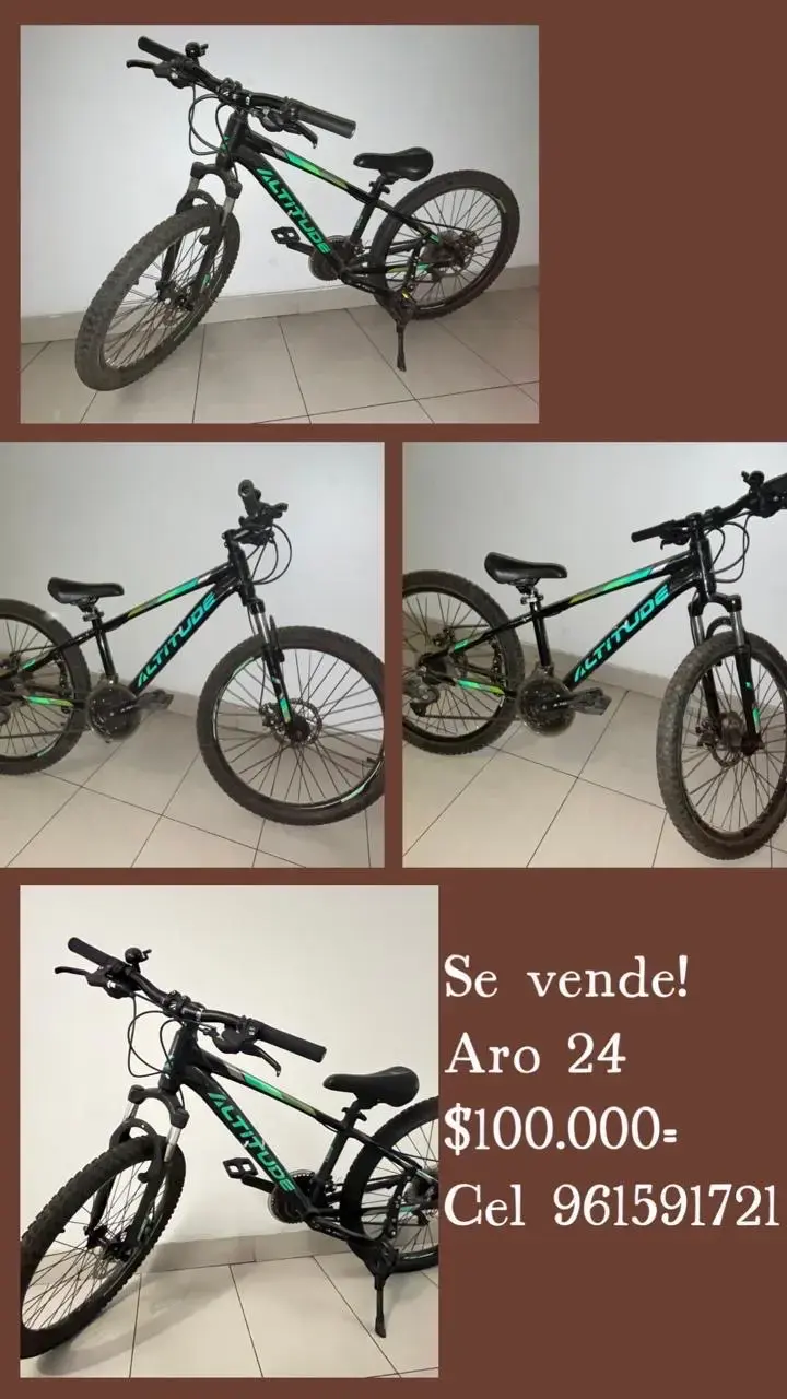 Bicicleta Altitude aro 24 en buen estado