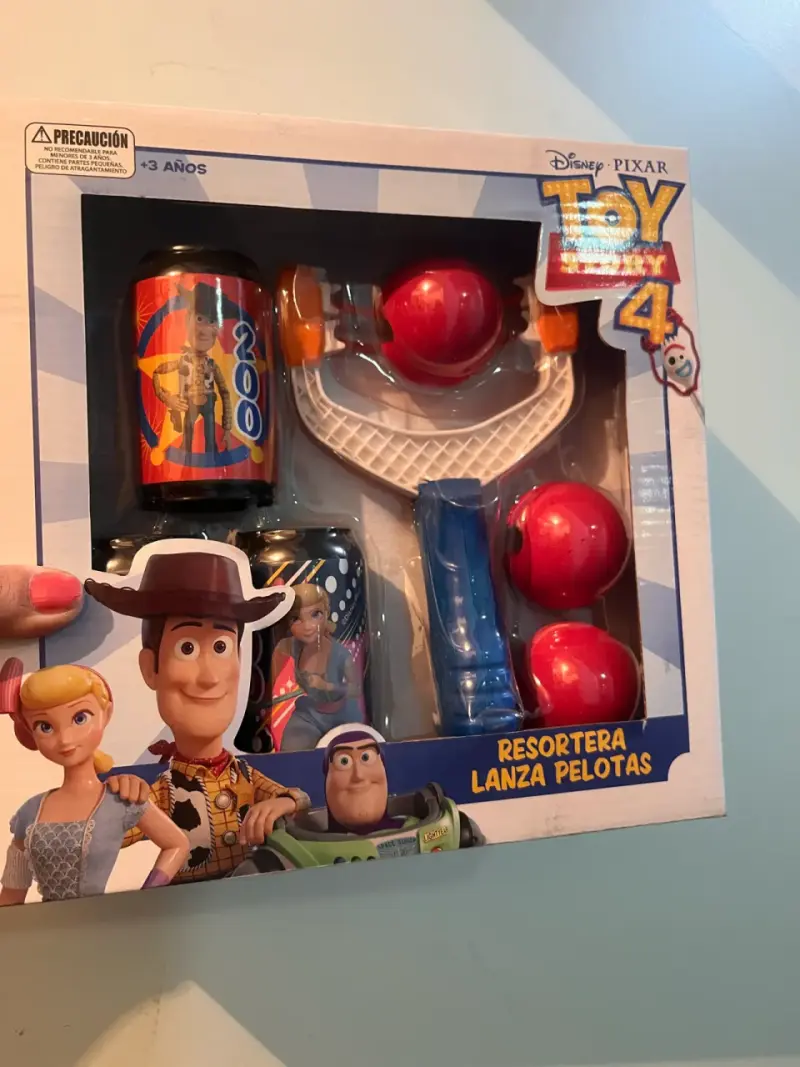 Resortera lanza pelotas Toy Story 4