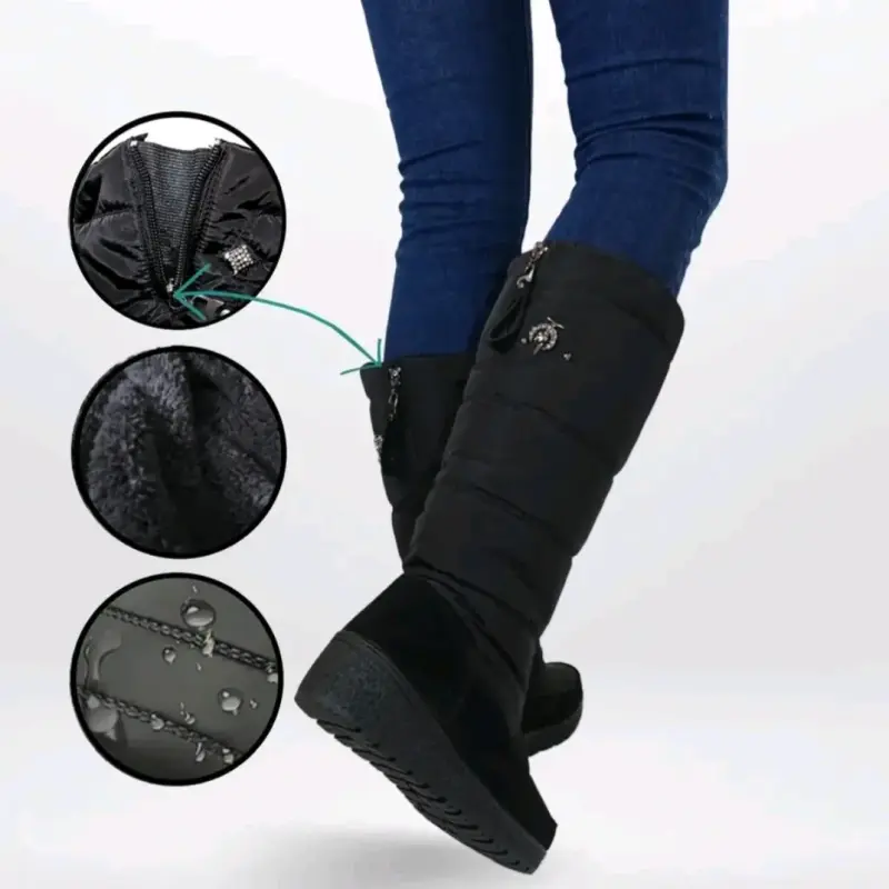 Botas negras de invierno para mujer - 3