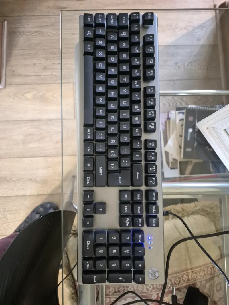 Teclado Gamer Análogo HP - 4
