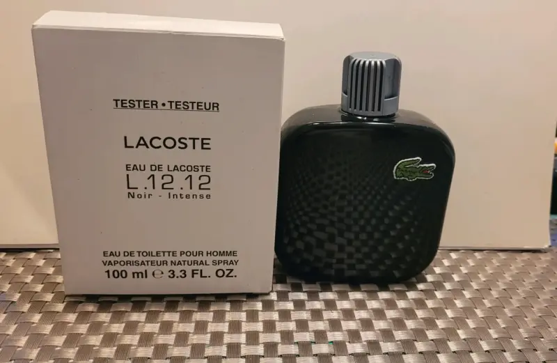 Perfume Tester Lacoste L.12.12 Noir Intense 100ml