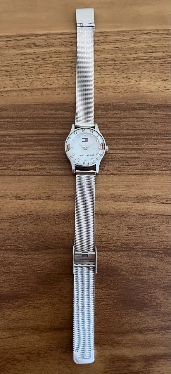 Reloj Tommy Hilfiger réplica plateado para mujer - 2