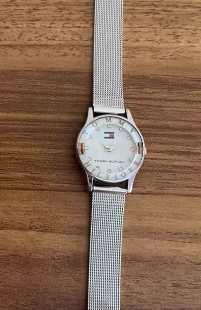 Reloj Tommy Hilfiger réplica plateado para mujer - miniatura 3