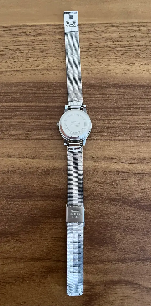 Reloj Tommy Hilfiger réplica plateado para mujer - 4