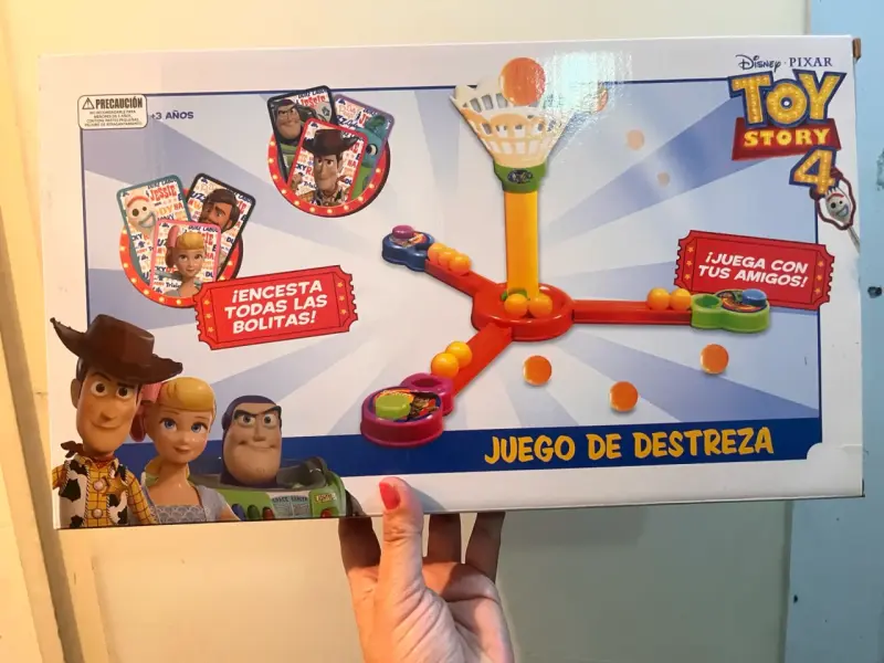 Juego de destreza Toy Story 4 para niños