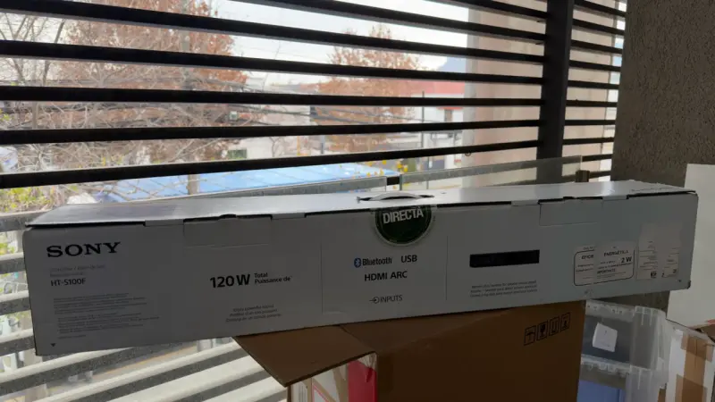 Barra de sonido Sony con control remoto - 3