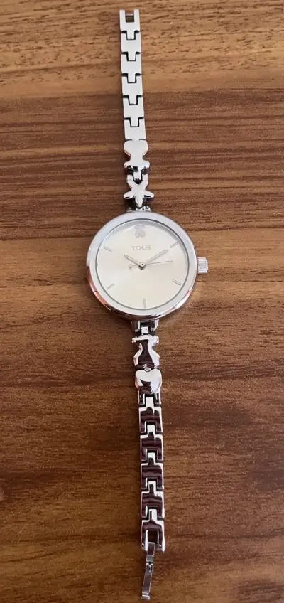 Reloj de pulsera réplica Tous plateado elegante - miniatura 1