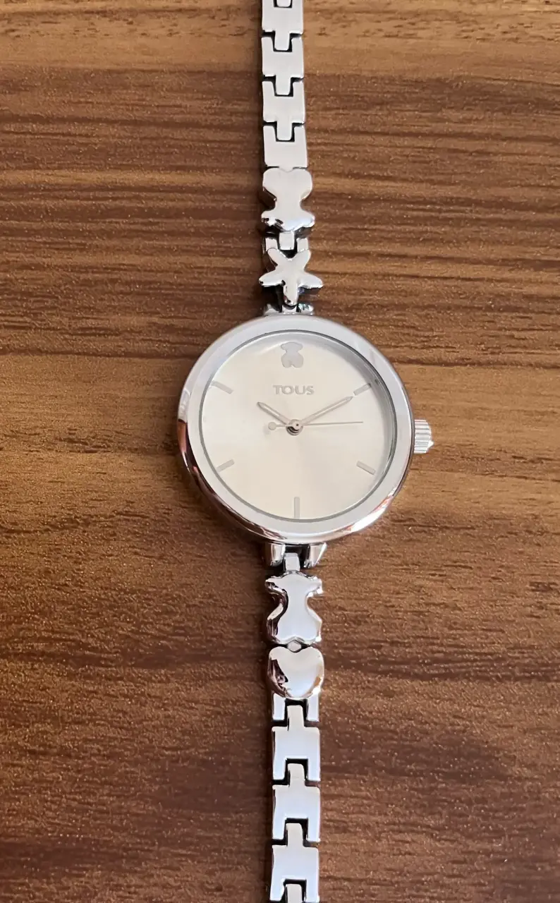 Reloj de pulsera réplica Tous plateado elegante - 2