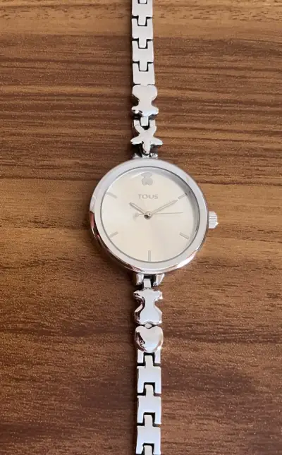 Reloj de pulsera réplica Tous plateado elegante - miniatura 2