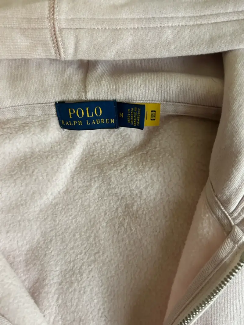 Polerón con capucha Polo Ralph Lauren rosado - 2