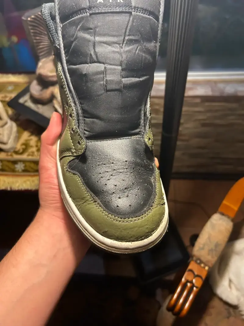 Zapatillas deportivas Air Jordan verde y negro - 2