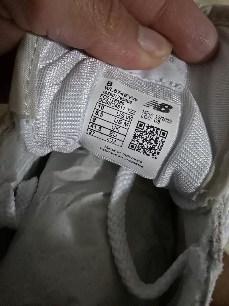 Zapatillas New Balance 574 blancas - 2