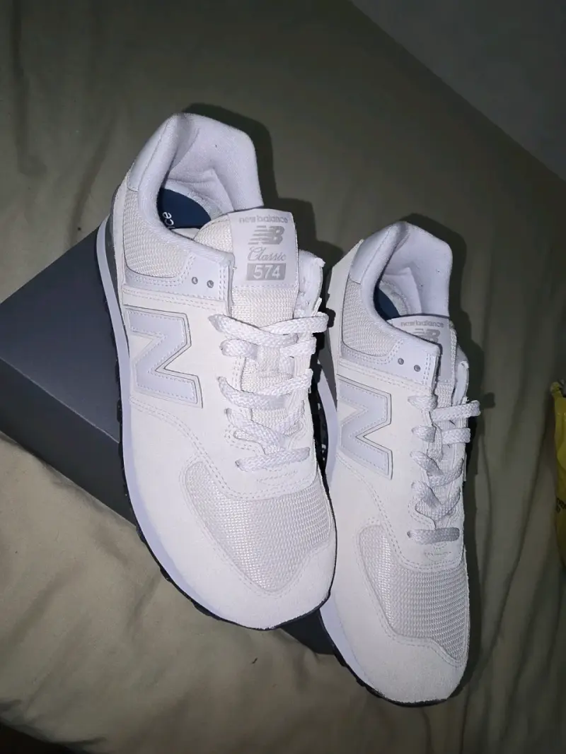 Zapatillas New Balance 574 blancas - 4