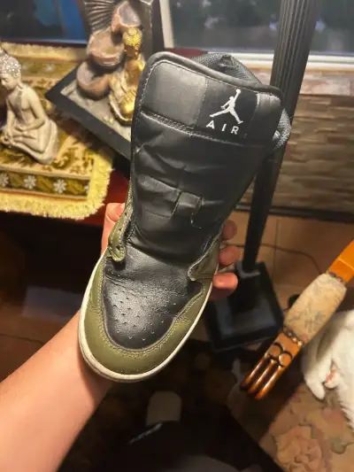 Zapatillas deportivas Air Jordan verde y negro - miniatura 6