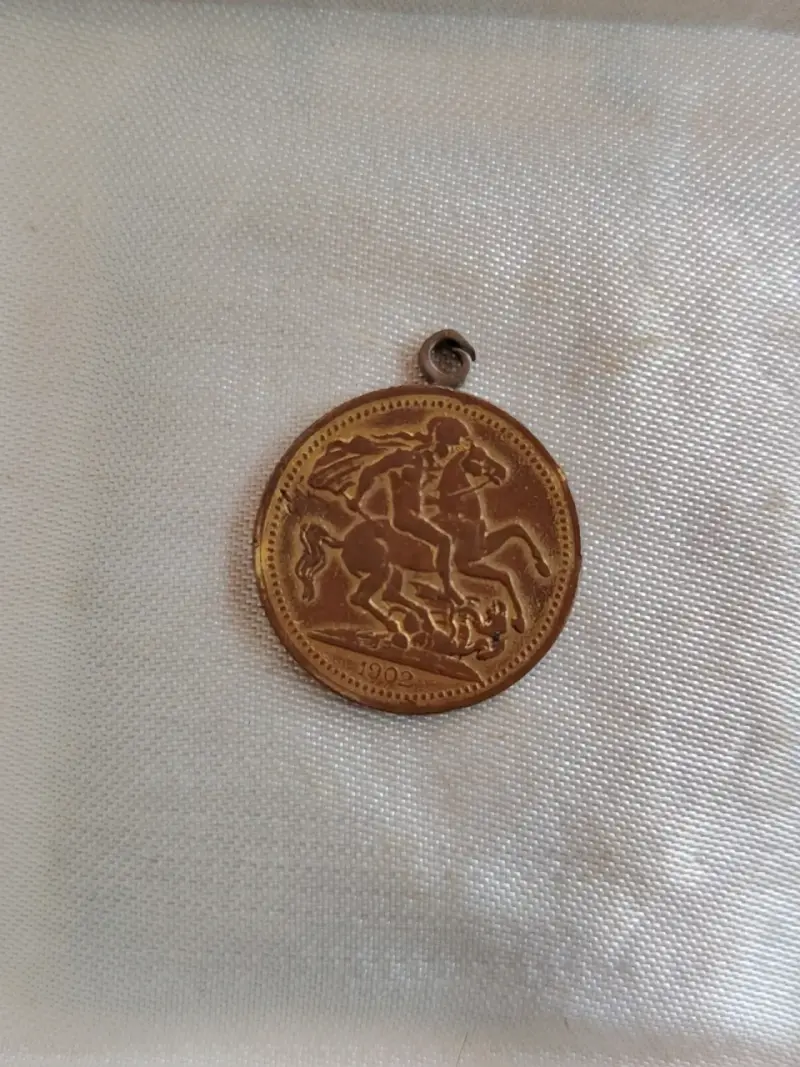Medalla conmemorativa de coronación de Eduardo VII - 2