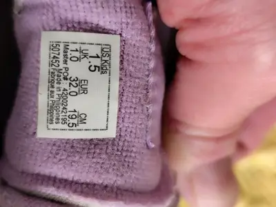 Zapatillas Vans rosadas con brillo para niña - miniatura 4