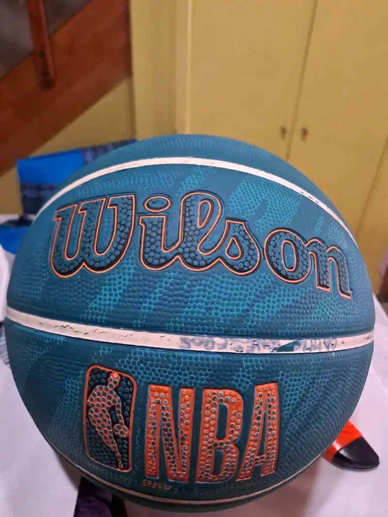 Balón de baloncesto Wilson NBA azul - 1