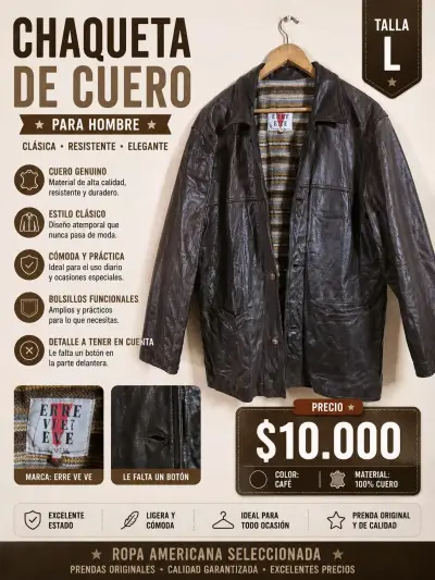 Polar para hombre doble tela verde - miniatura 2