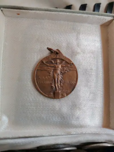 Medalla conmemorativa de la Marina Chilena - miniatura 1