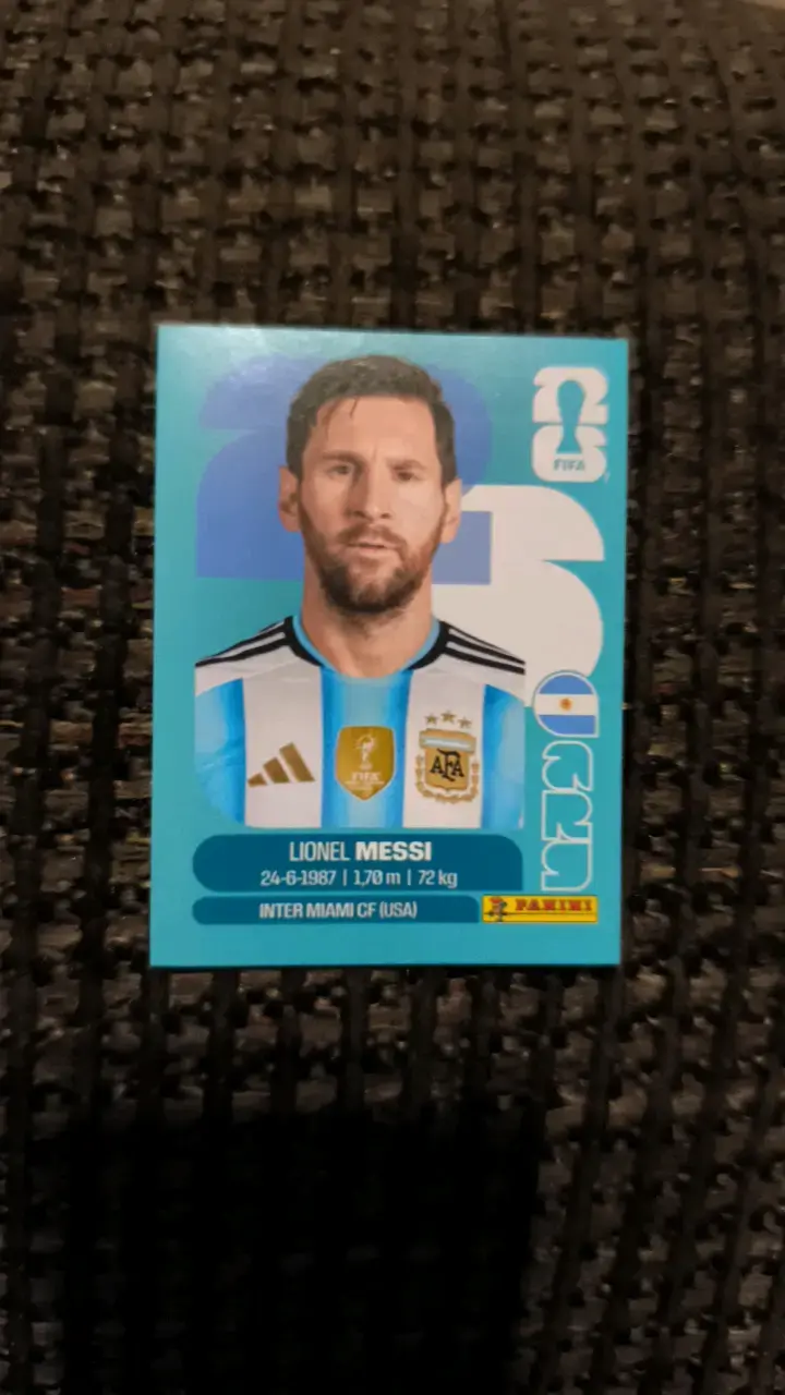 Láminas Panini mundial 2026 - 2