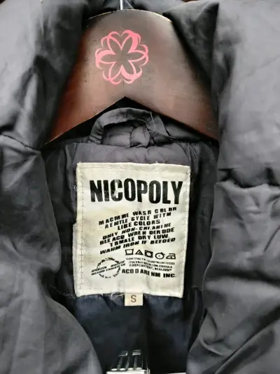 Abrigo acolchado gris Nicopoly para mujer - miniatura 3
