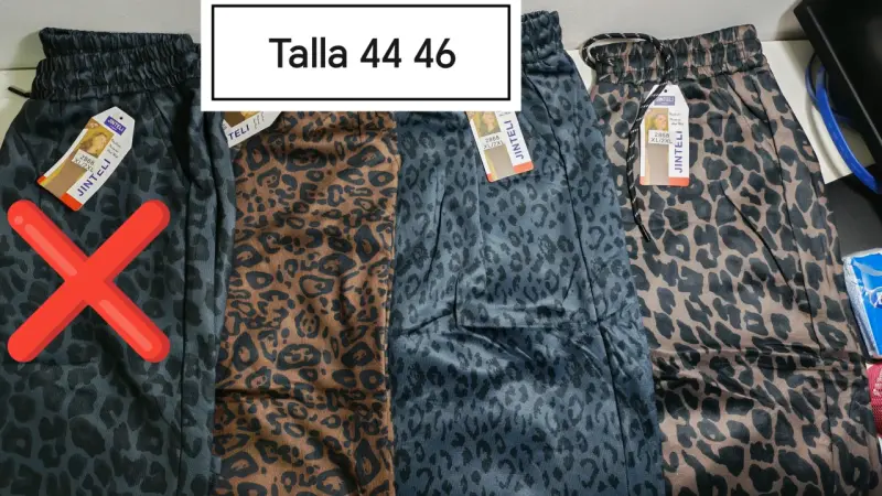 Pantalón de buzo animal print - 2