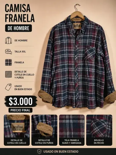 Chaqueta de hombre Lost verde XL - miniatura 2