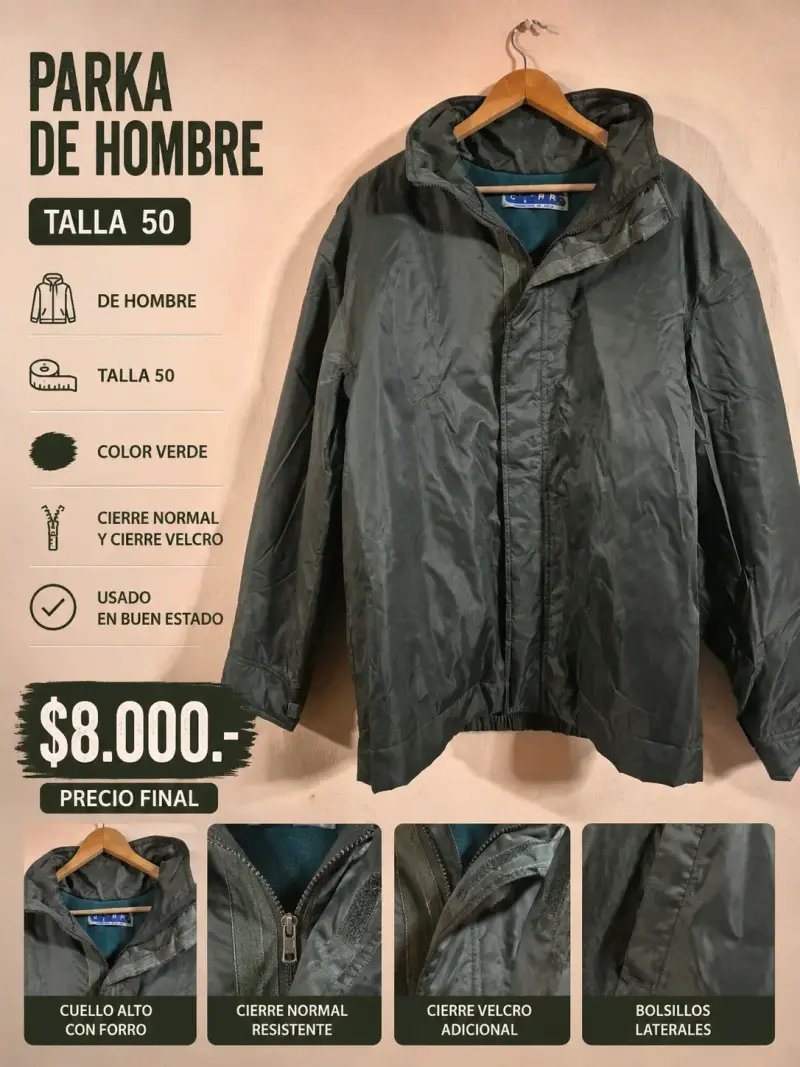 Chaqueta de hombre Lost verde XL - 4