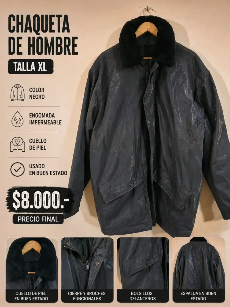 Chaqueta de hombre Lost verde XL - 5