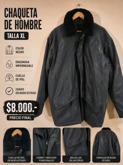 Chaqueta de hombre Lost verde XL - miniatura 5