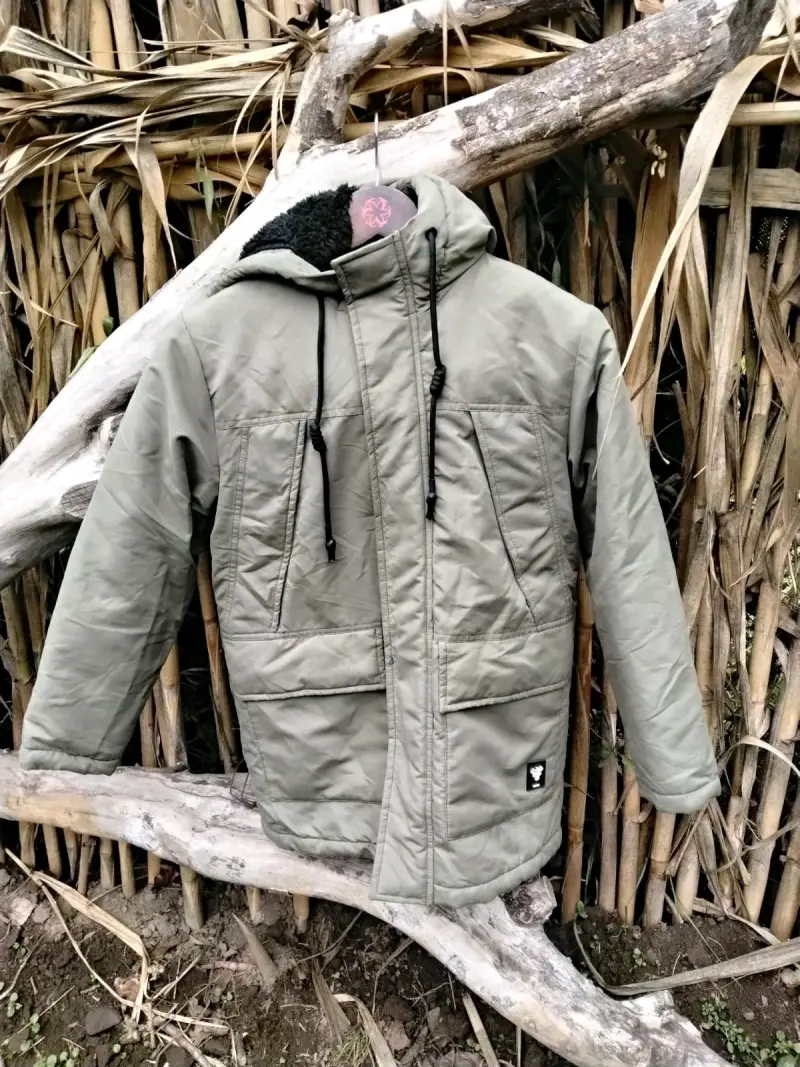 Parka verde con capucha Expedition - 2